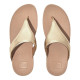 Fitflop LULU Leather Toe-Post Platino