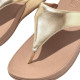 Fitflop LULU Leather Toe-Post Platino