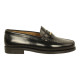 zapato penny loafer piel antic cosido manual modelo la tita