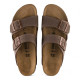 Birkenstock Arizona Birko Flor Nubuck Mocha