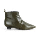 botin tacon geometrico de 3 cm con piso goma flexible