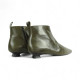 botin tacon geometrico de 3 cm con piso goma flexible