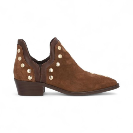 botin cowboy con remaches linea cecile