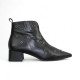 botin tacon 5cm con remaches piso suela flexible