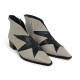botin con piez estrella