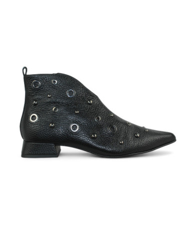 botin tacon 4cm con ojetes incrustados