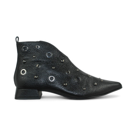 botin tacon 4cm con ojetes incrustados