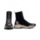 botin casual con cremallera frontal en strech linea kansas