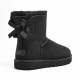 UGG MINI BALEY BOW BLACK